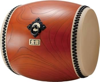 和楽器 鼓 木製 黒と金 約30cm 和楽器 鼓 木製 黒と金 約30cm 和楽器 鼓 木製 黒と金